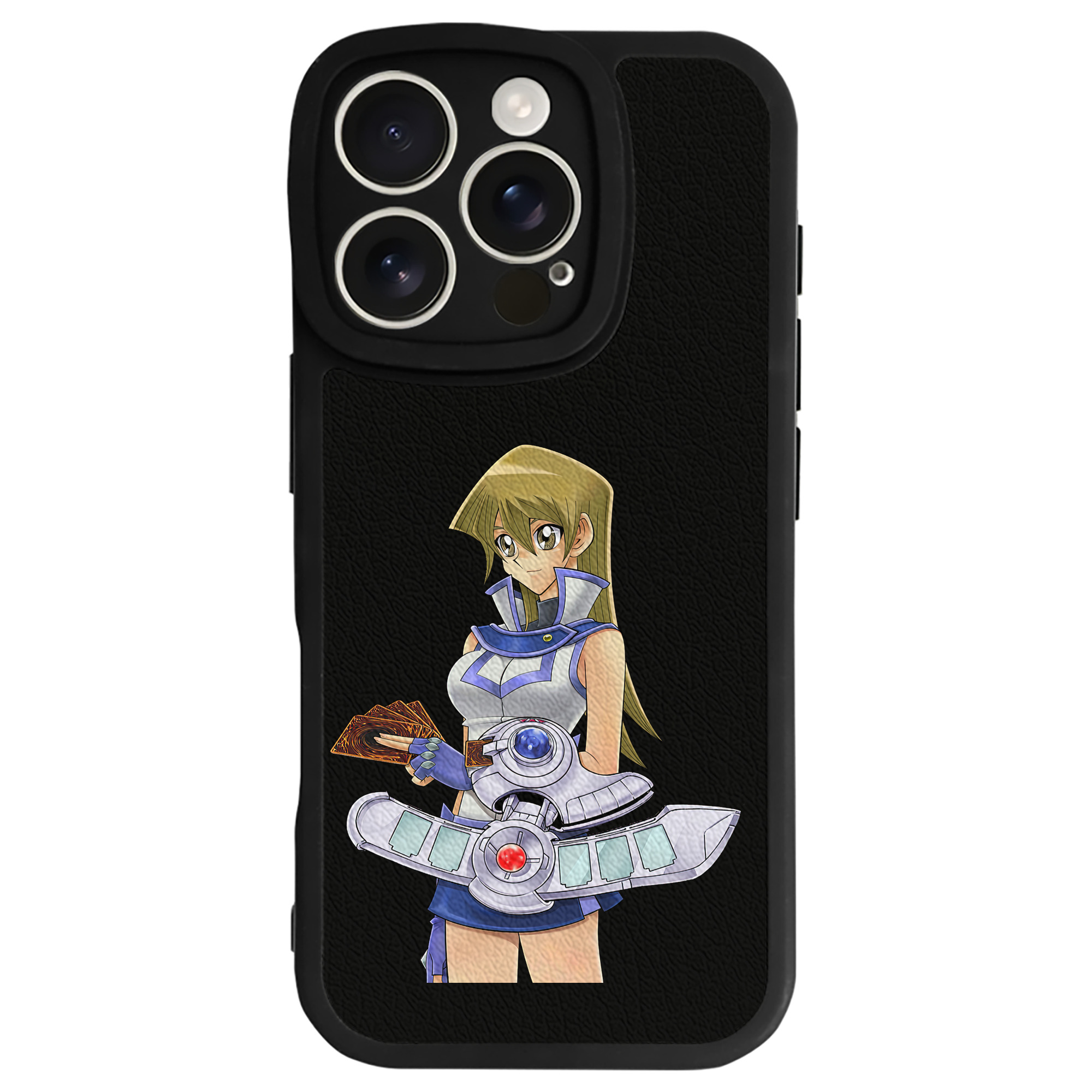 遊☆戯☆王 Yu-Gi-Oh! 【iPhone 16シリーズ対応】シリコンスマホケース（レザー調） 材質：シリコン